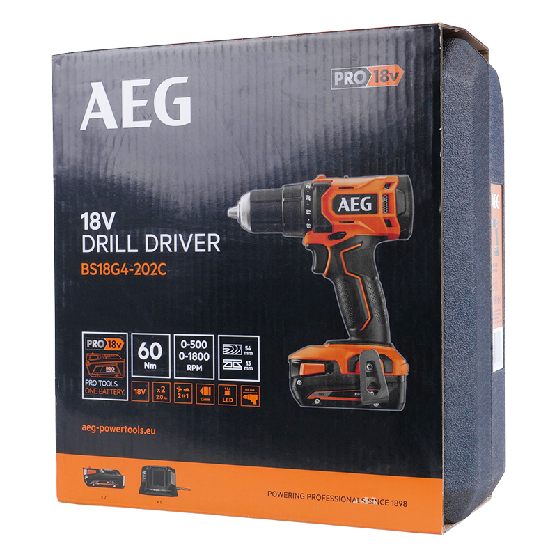 Аккумуляторная дрель-шуруповерт AEG BS18G4-202C 4935478630 в Иваново