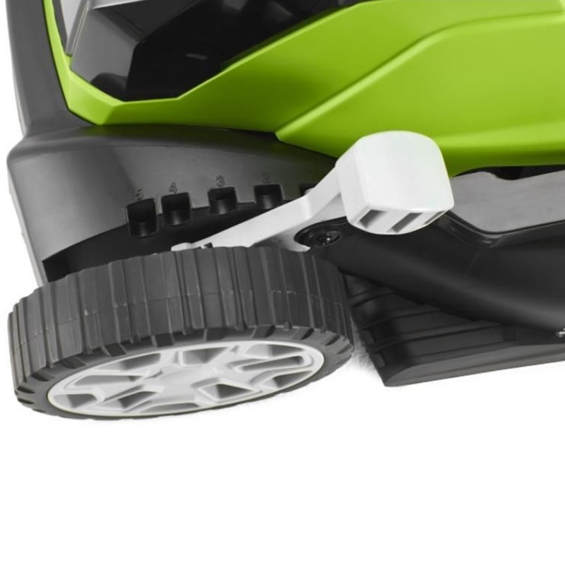 Аккумуляторная газонокосилка Greenworks G40LM35K4 (40В, 35см, ЗУ, мягкий травосборник)