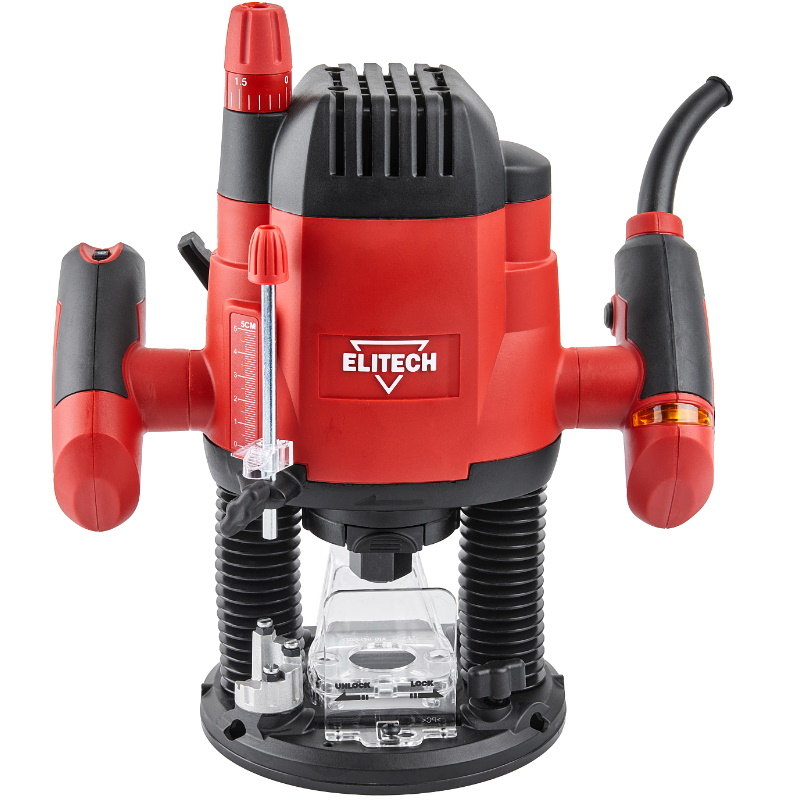 Фрезер Elitech Ф 1800Э (E2212.005.00) 207358, 1800 Вт, 11000-25000 об/мин, ход 55 мм в Муроме