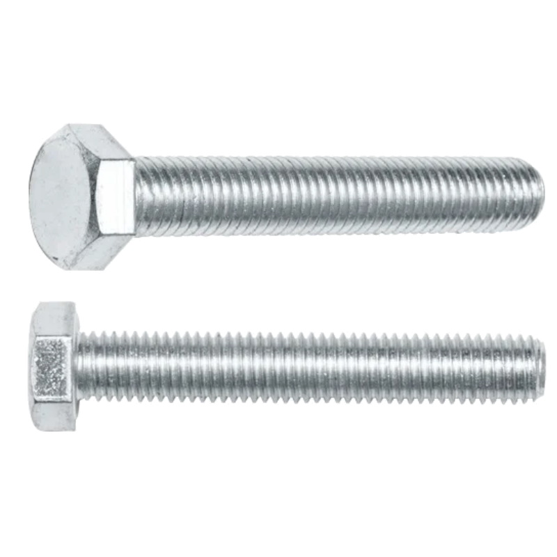 Болт Starfix SM-74587-20, М10х20 мм, шестигранный, цинк, класс прочности 8.8, DIN 933, 20 кг