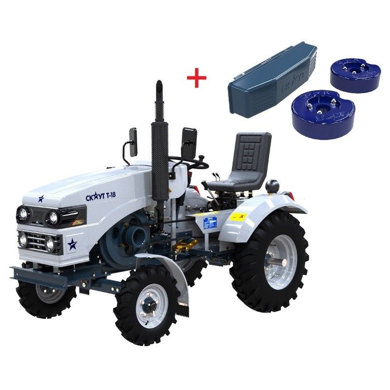 Мини-трактор Скаут Т-18 Generation II (18 л. с.) в Рыбинске