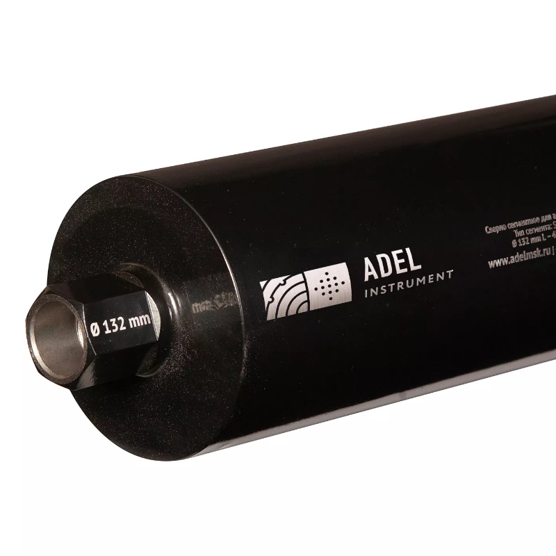 Коронка алмазная Adel Instrument SpeedWay 00-00016131, 132х450 мм, 10 сегментов, 1