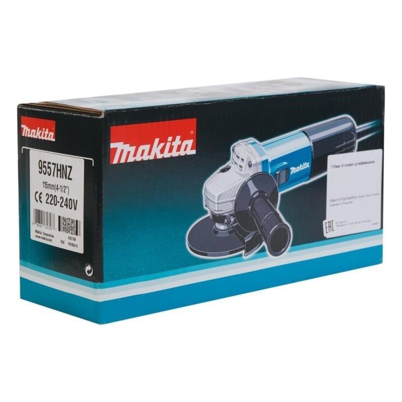 Угловая шлифмашина (болгарка) Makita 9557HNZ, 115 мм, 840 Вт в Туле