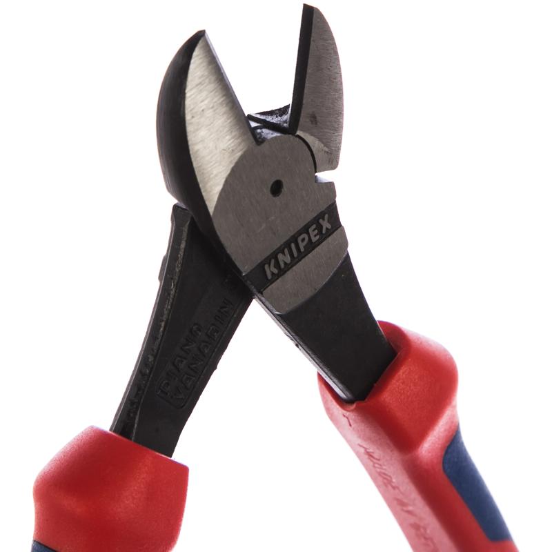 Бокорезы силовые Knipex KN-7402180 (двухкомпонентный материал рукояток, длина 180 мм, Германия) в Костроме