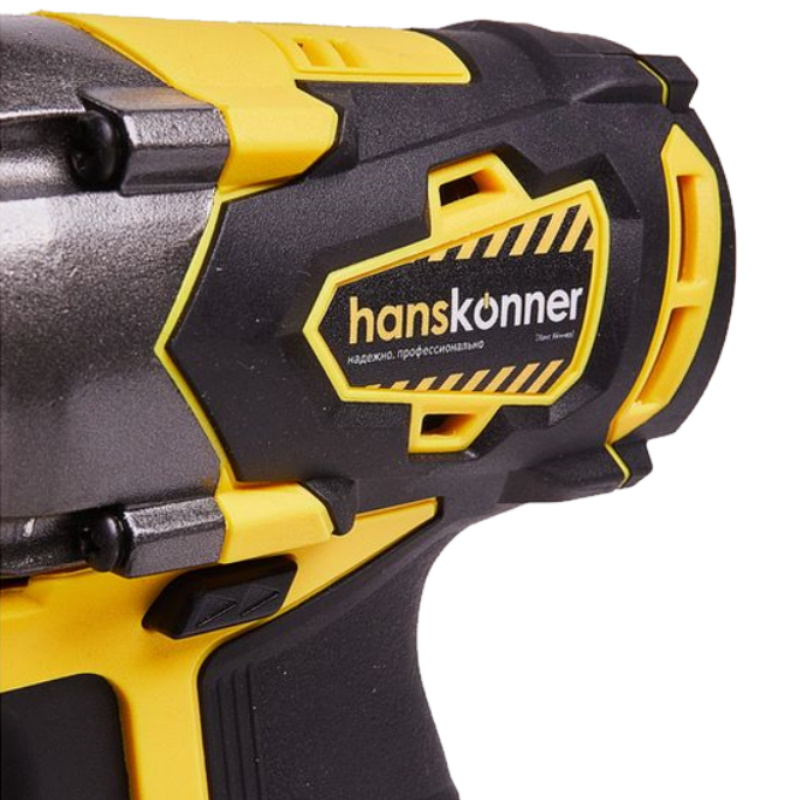 Винтоверт аккумуляторный Hanskonner HCD18280H, ударный, бесщеточный, 280Нм, 18В, 2x2.4Ач в Переславле