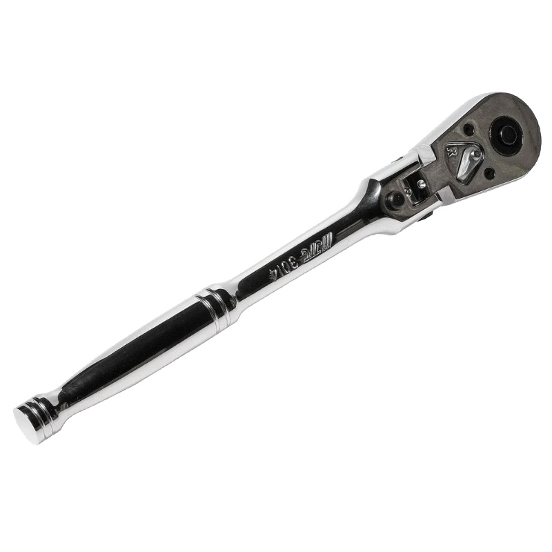 Трещотка JTC JTC-3014, 1/2", 45-зубцовая, на шарнире с фиксацией, с металлической рукояткой, длина 280 мм в Угличе