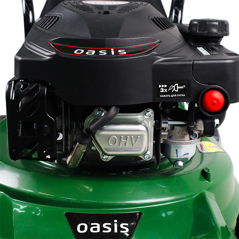 Газонокосилка бензиновая Oasis GB-15, 2,58 л.с., ширина скашивания 42 см