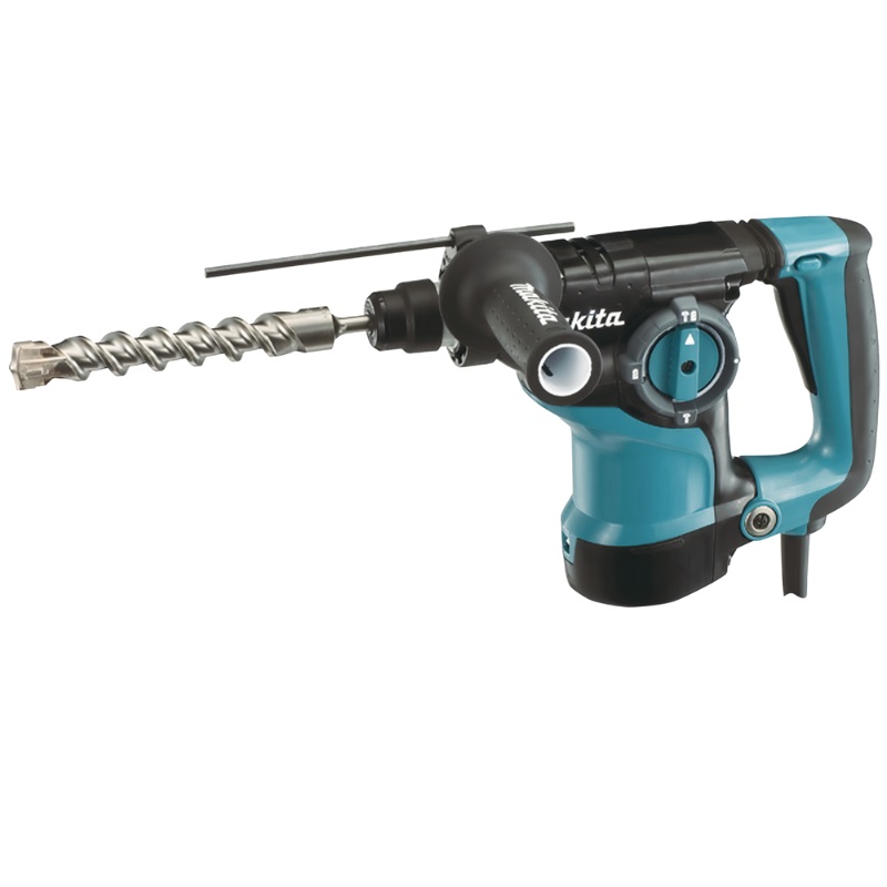 Перфоратор Makita HR2811F (SDS+, 800 Вт, 2,9 Дж, AVT, пластиковый кейс)