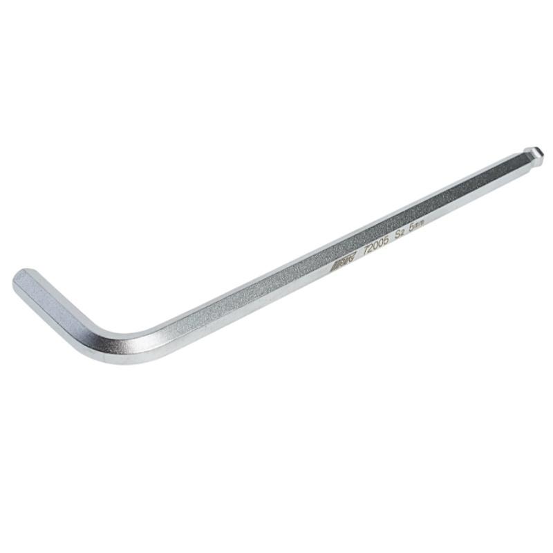 Ключ шестигранный Г-образный с шаром JTC JTC-72005 H5 длина 115мм 85₽