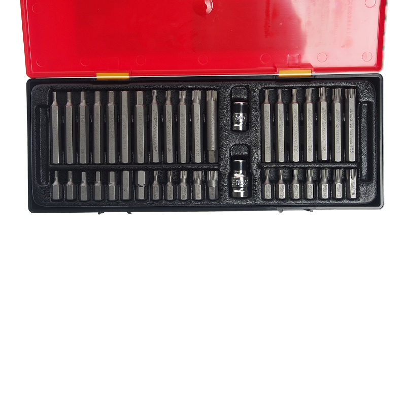 Набор бит JTC JTC-K1402, TORX, HEX, SPLINE с адаптерами 3/8" & 1/2" (в кейсе) 40 предметов в Кинешме