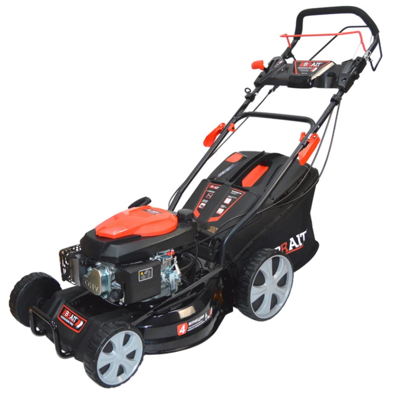 Газонокосилка бензиновая Brait BLM2646SM PRO, ширина скашивания 45,7 см, самоходная06.03.011.102 в Череповце