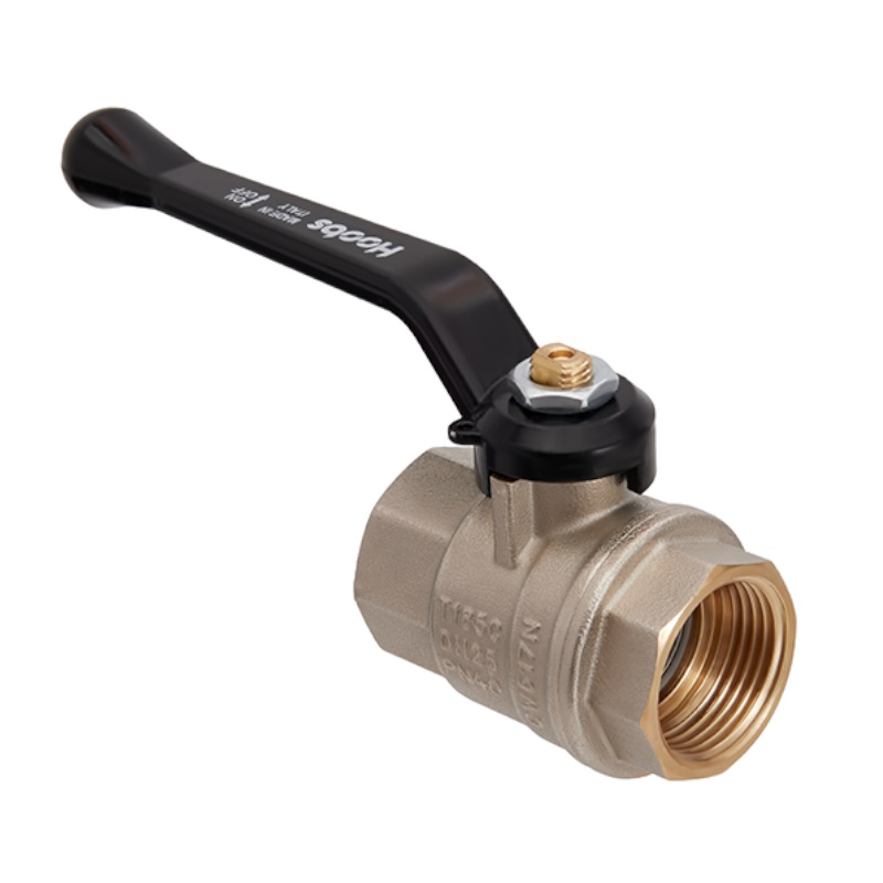 Кран шаровой Hoobs ORION 15104H, ВР/ВР 1'', с алюминиевым рычагом