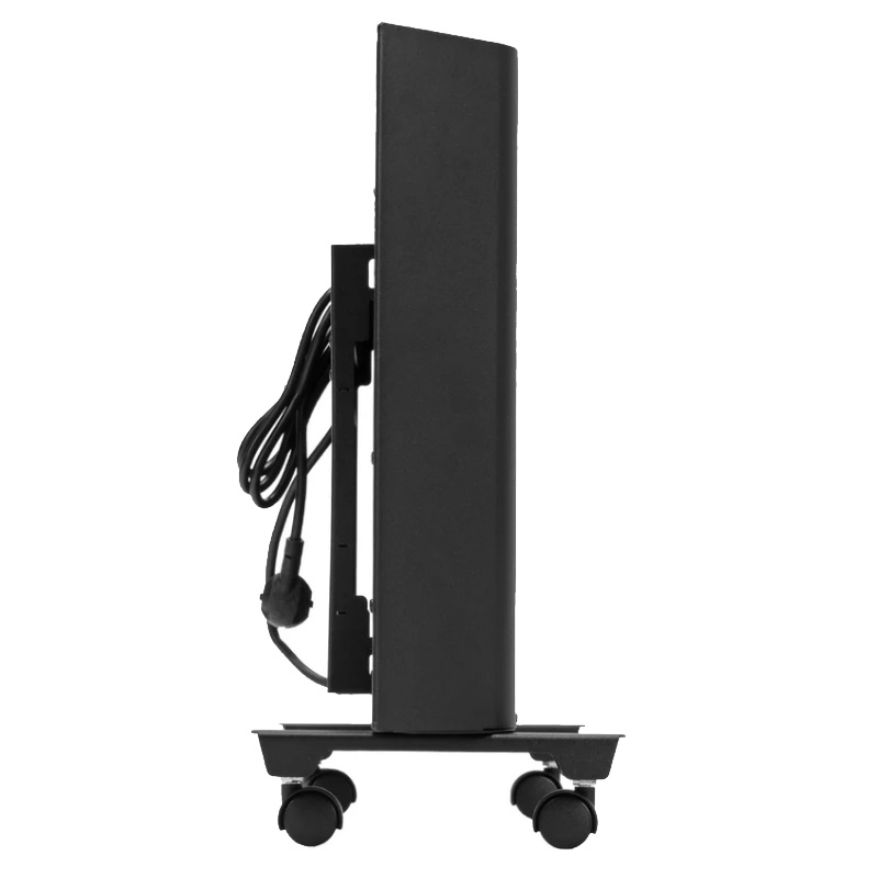 Конвектор электрический Denzel XCE-1500B 98128, 230 В, 1500 Вт, черный, сушилка, колеса, Х-элемент в Иваново