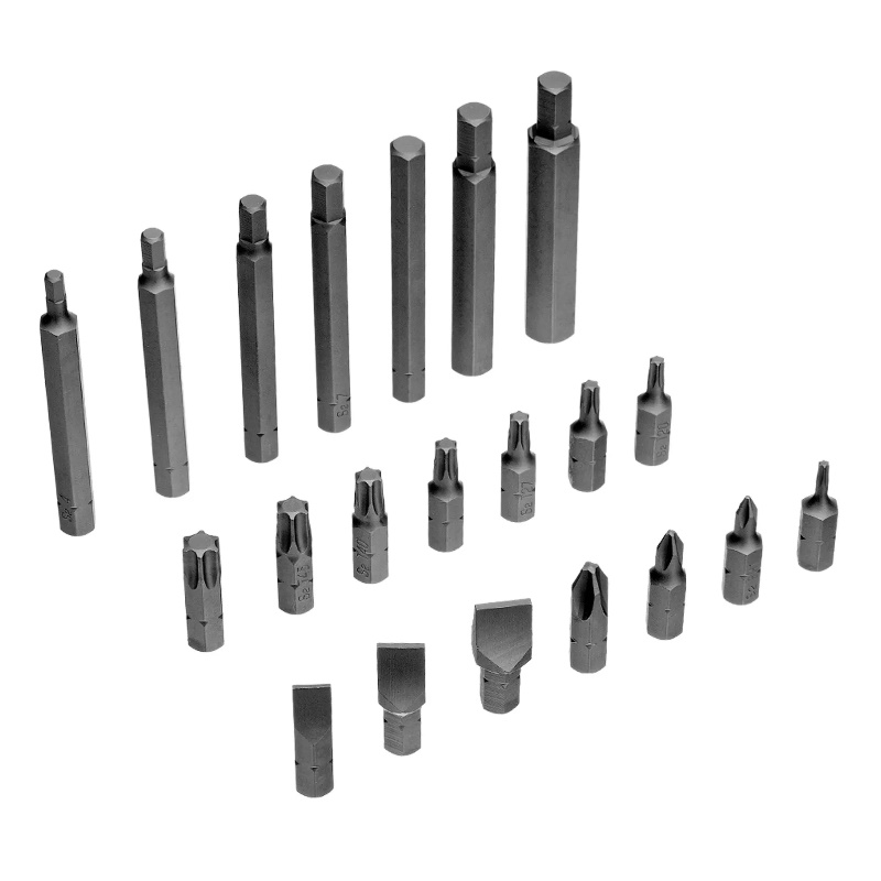 Набор инструментов Denzel 15804, 1/2", 1/4", CrV, S2, пластиковый кейс, 122 предмета в Иваново