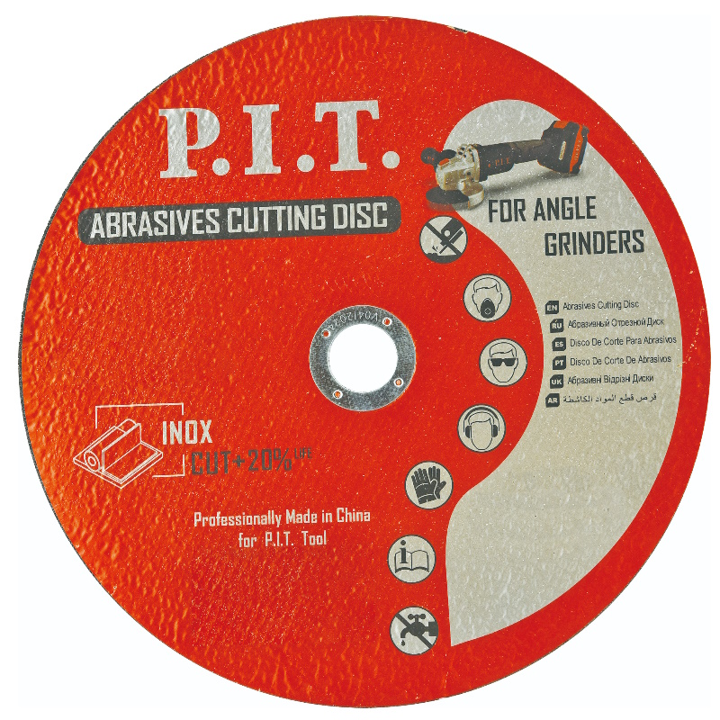 Диск отрезной по металлу P.I.T. ACTW01-2302, 230x22,2x2,0 мм, 10 шт.