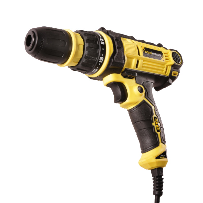 Дрель шуруповерт Hanskonner HID2145PC 2 скор быстросъёмный патрон 13мм 221 50Нм