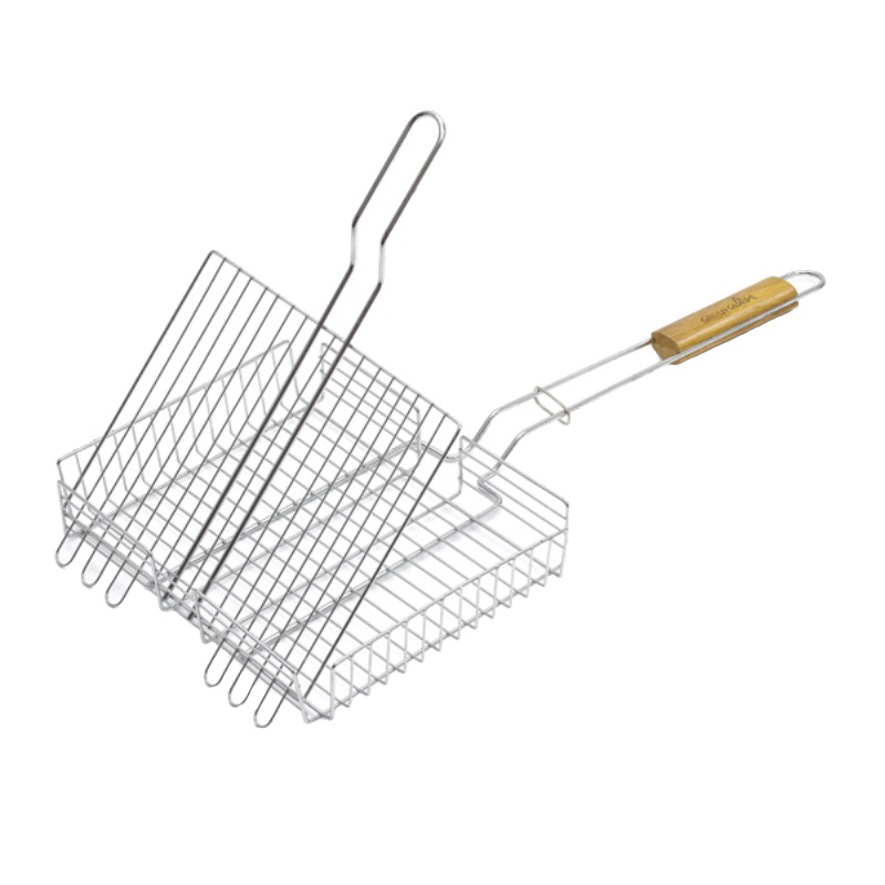 Двойная объемная решетка-гриль Green Glade 7002, 25х31х5 см в Туле