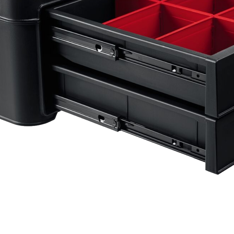 Ящик Keter STACKNROLL 38407, пластиковый с выдвижными полками 481 х 332 х 233 мм, 19" в Ярославле