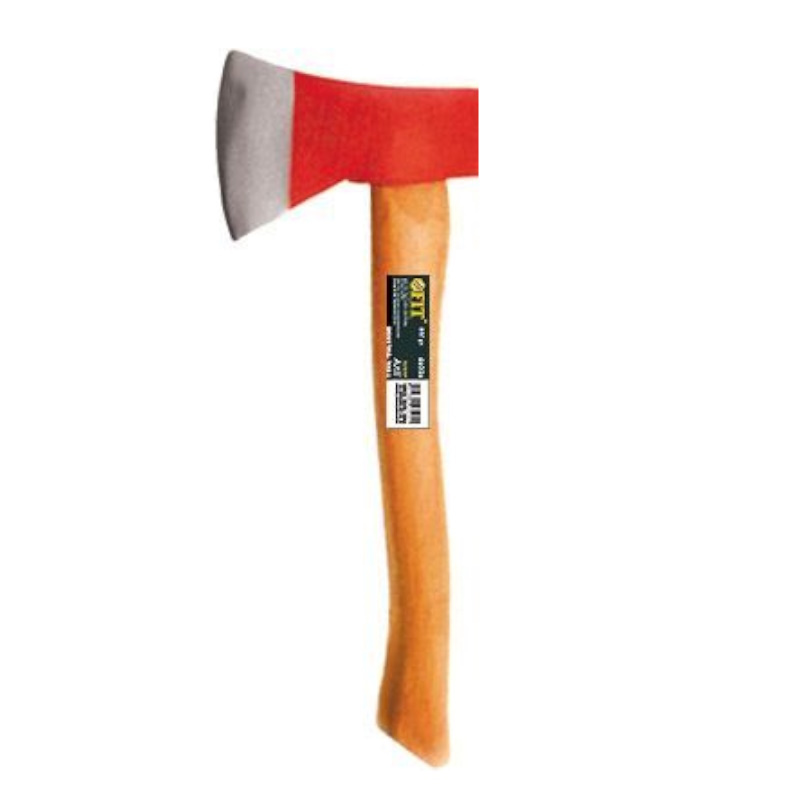 Топор Fit 46006 кованая усиленная сталь деревянная ручка 600 гр 1128₽