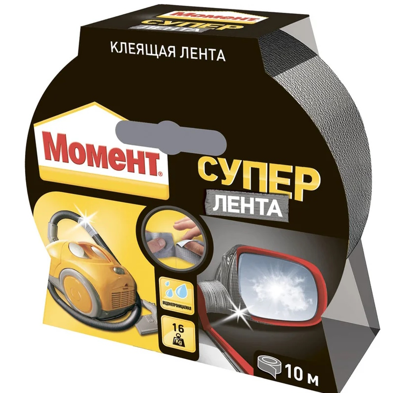 Лента клеящая для гидроизоляции Момент Супер 1760304, 10 м  в Твери