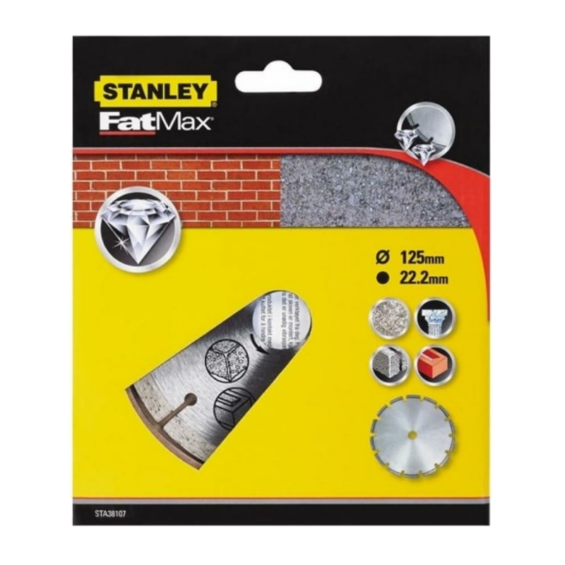 Сегментированный алмазный диск Stanley FatMax STA38107-XJ, 125x22.2 мм в Твери