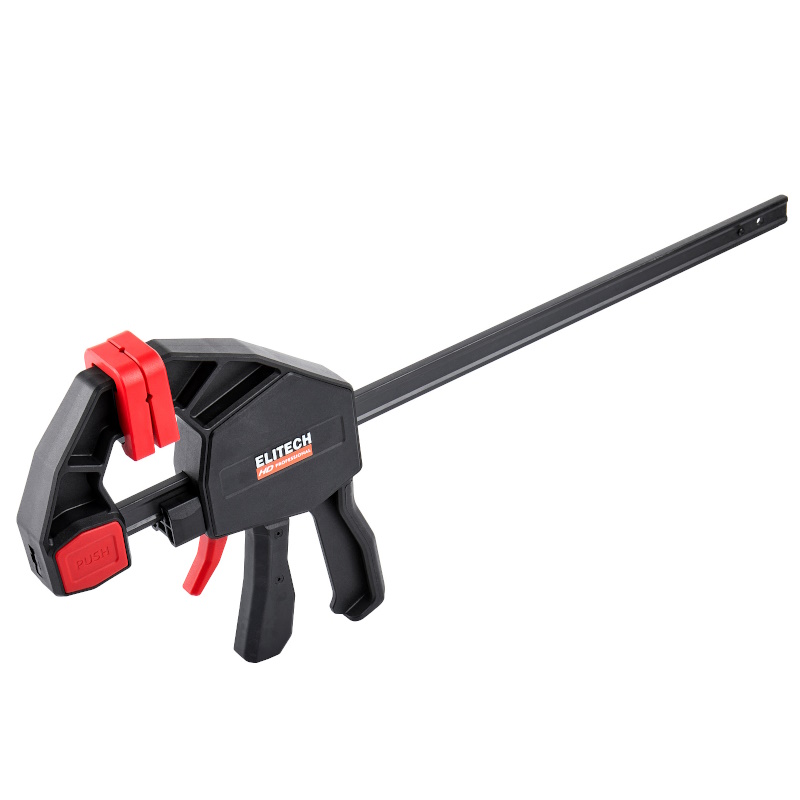 Струбцина быстрозажимная Elitech HD 514202 207230, 12"/300, глубина 90мм, усилие 300кг