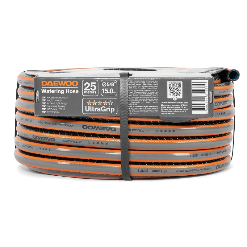 Шланг Daewoo UltraGrip Plus DWH 5124 (5/8" (15 мм), 25 м) в Туле
