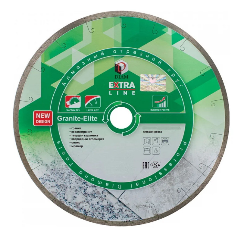 Круг алмазный Diam 1A1R Granite-Elite 000707 350x2,2x10x25,4 (Гранит) в Муроме