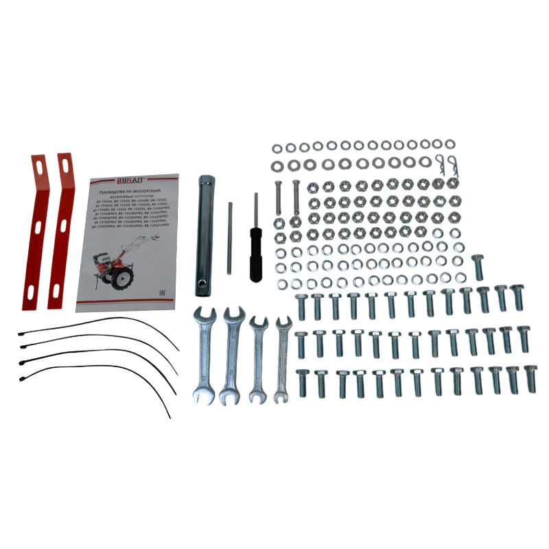 Мотоблок бензиновый Brait BR-135GEEPRO 04.01.123.011 (17 л.с.) электростартер