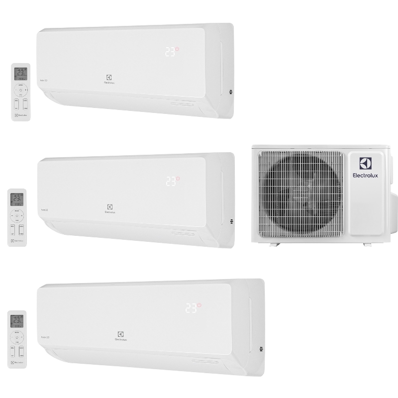 Мульти сплит-система Electrolux EACS/I-12+07+07 НMB FMI-24-3/N8_ERP комплект, НС-1681777