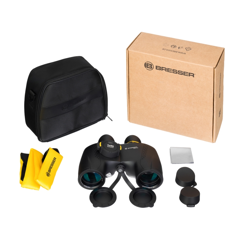 Бинокль с компасом Bresser Nautic Gen. II 80138, 7x50 в Туле