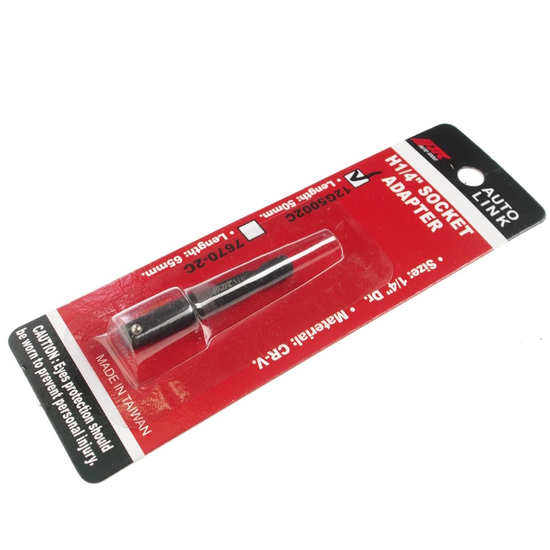 Адаптер для торцевых головок JTC JTC-12G5002C, 1/4"x50мм, в блистере