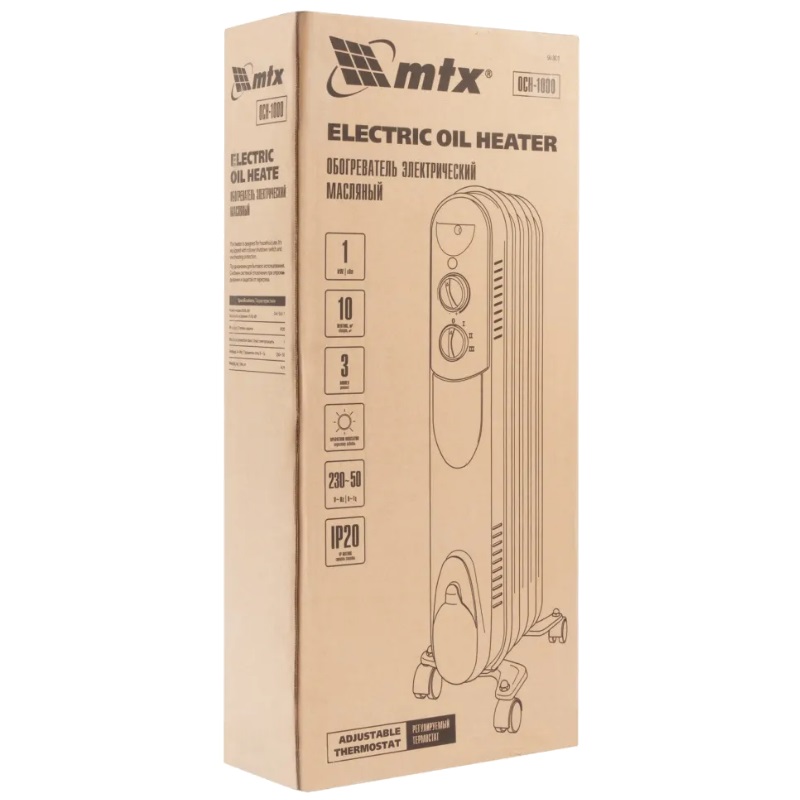 Масляный обогреватель MTX OCH-1000 98301 в Муроме