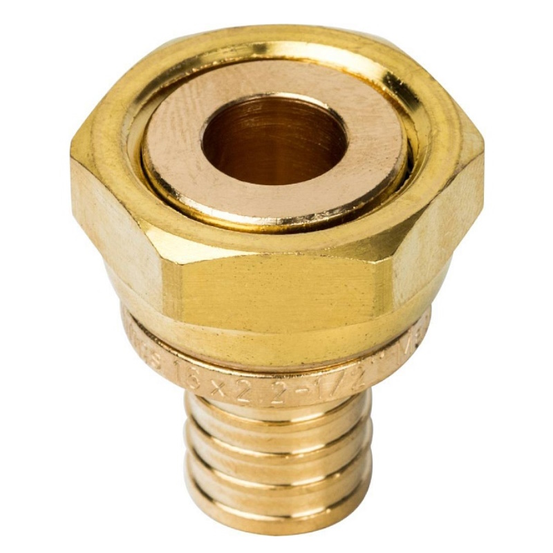 Переходник с накидной гайкой Stout SFA-0019-001612 16x12 аксиальный 323₽