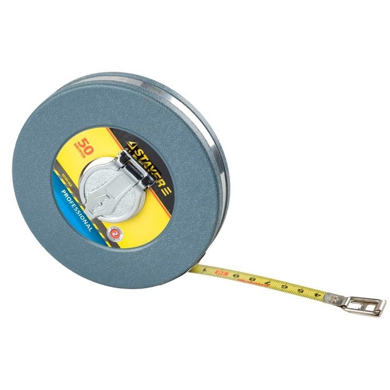 Мерная лента Stayer 34169-050 (50 м, стальное полотно, закрытый корпус) в Туле