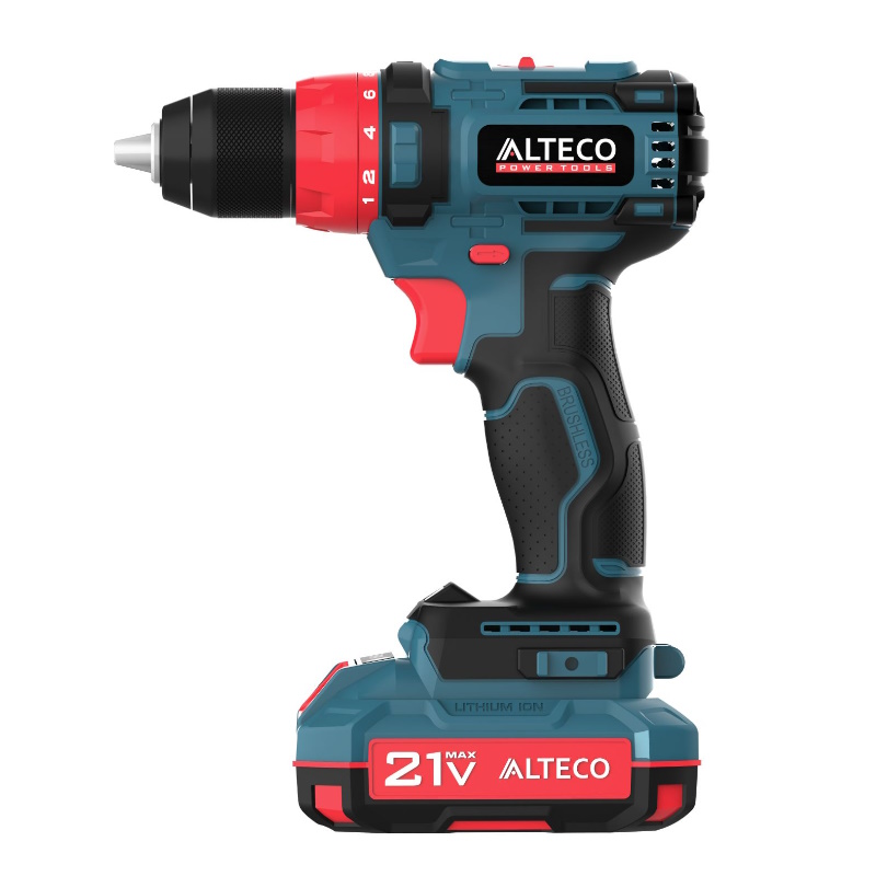 Бесщеточная аккумуляторная дрель шуруповёрт Alteco CD 21-45 BL 71403