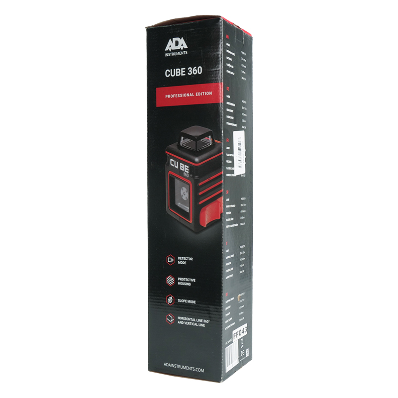 Лазерный уровень ADA Cube 360 Professional Edition А00445 в Муроме