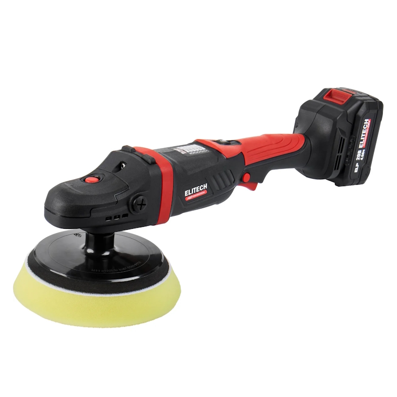 Полировальная машина аккумуляторная Elitech HD CPM 2015SL (E2213.043.01) 205769, 20В, 4Ач, 500-2200 об/мин в Коврове