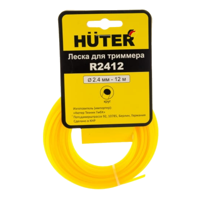 Леска для триммера Huter R2412 71/2/11, 2.4 мм в Александрове