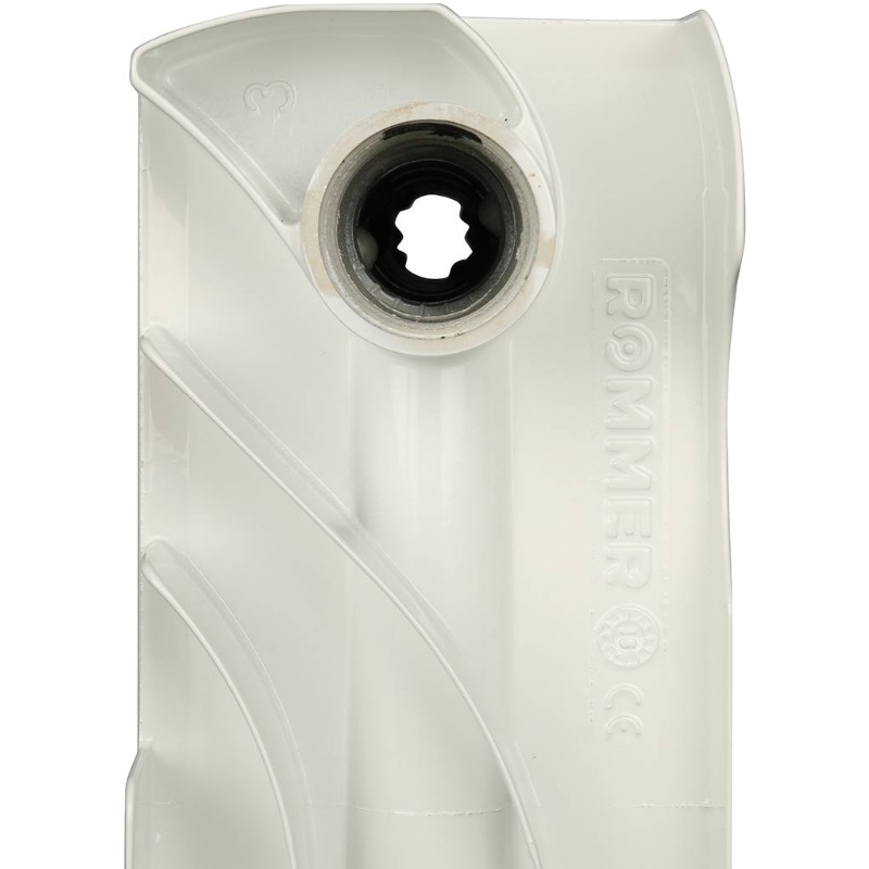 Радиатор алюминиевый Rommer Plus 500 RAL-3210-050008, 8 секций в Костроме
