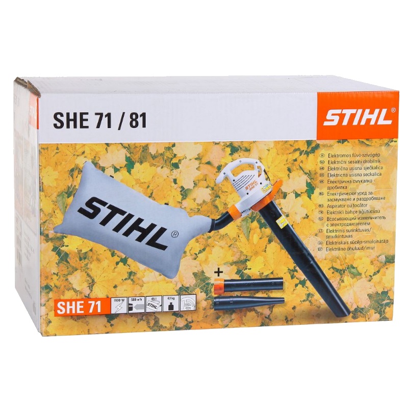 Электрический всасывающий измельчитель Stihl SHE-71 во Владимире