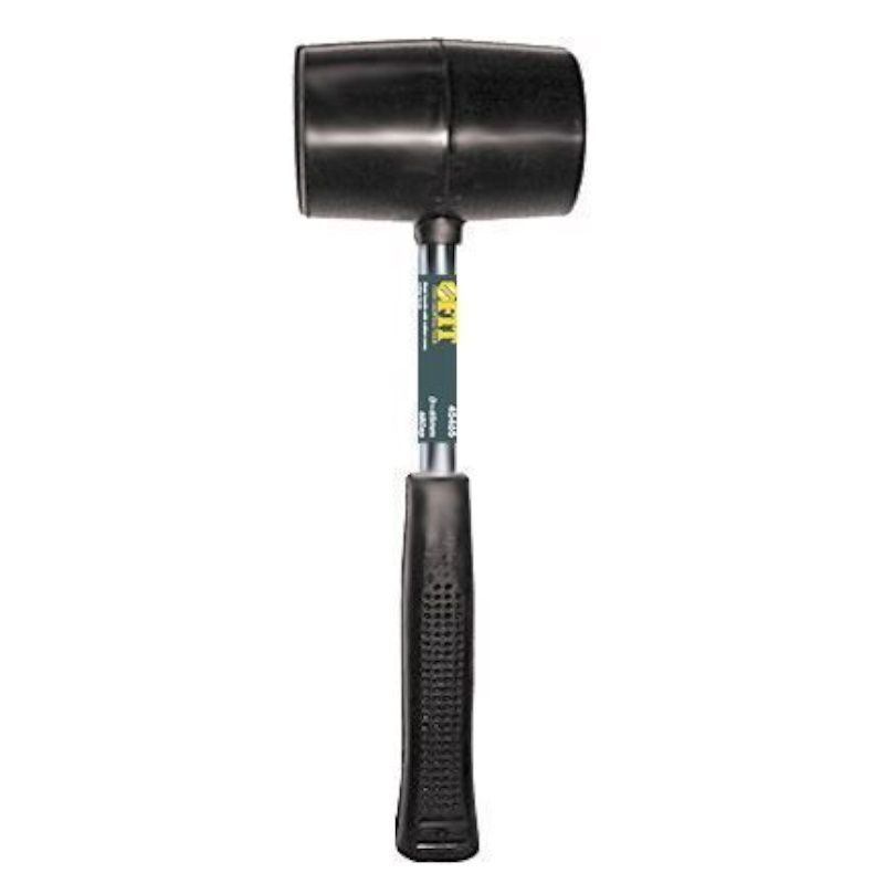 Киянка резиновая Fit 45465, металлическая ручка, 65 мм (680 гр)