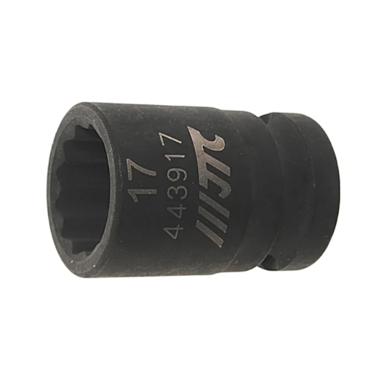 Головка торцевая ударная JTC JTC-443917, 1/2", 17мм, 12-гранная, L=38мм в Туле