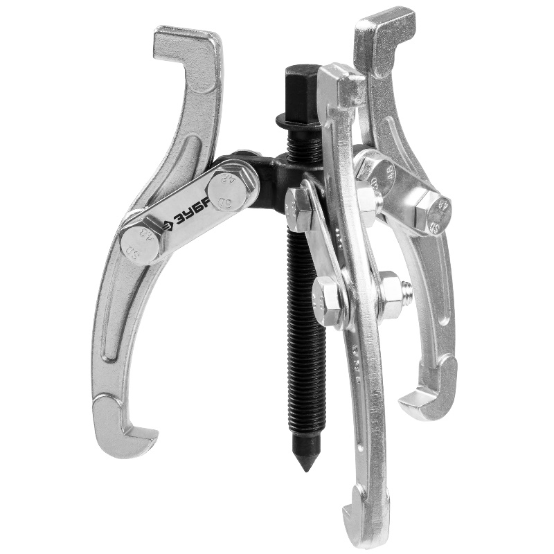 Шарнирный трехзахватный съемник подшипников Зубр 43318-070 профессионал внешний d20-110мм внутренний d40-90мм 824₽