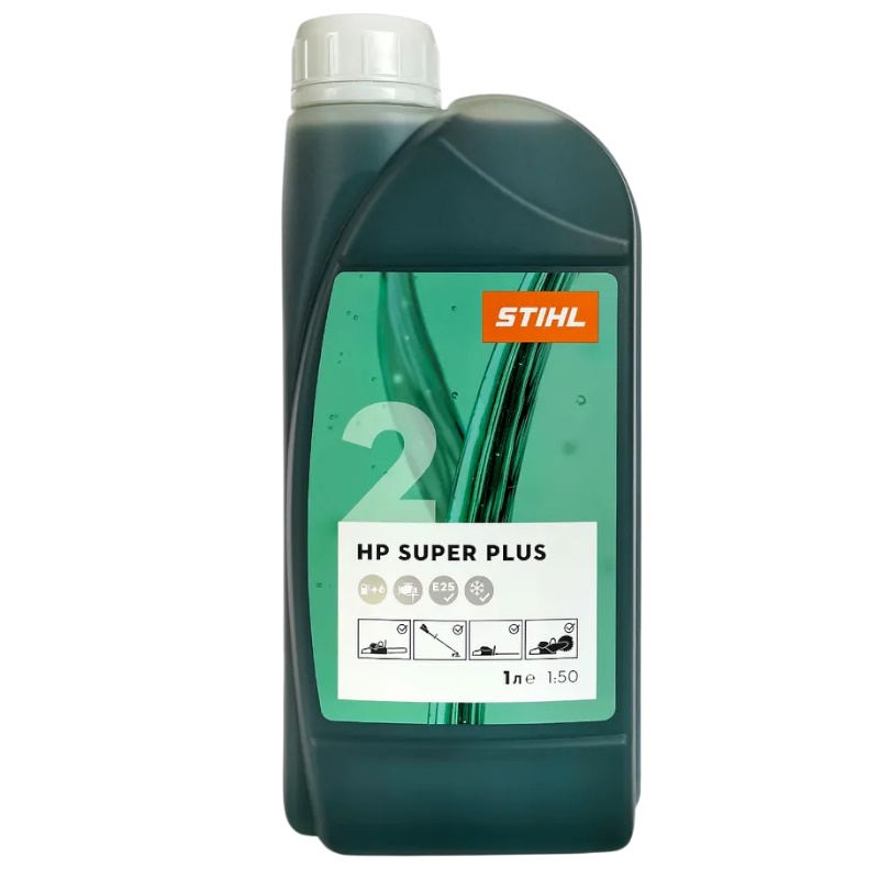 Масло для 2-х тактных двигателей синтетическое Stihl HP Super Plus 7028-516-0031 1 литр 1045₽