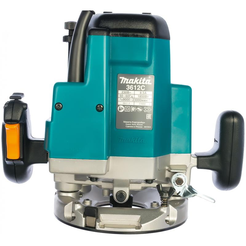 Фрезер Makita 3612C (универсальный тип, блокировка шпинделя, плавный пуск, профессиональный)