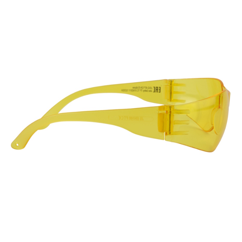 Открытые очки с панорамным обзором Jeta Safety JSG-8712A, защитное покрытие, янтарные линзы в Угличе