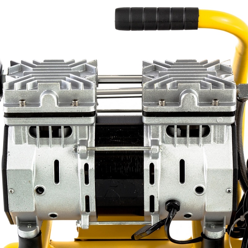 Компрессор безмасляный малошумный Denzel DLS65010 650 Вт 120 лмин 10 л 58021