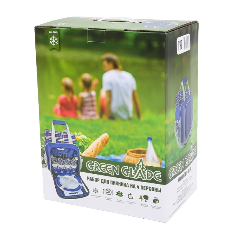 Набор для пикника Green Glade 3063 31 предмет 20 л в Переславле