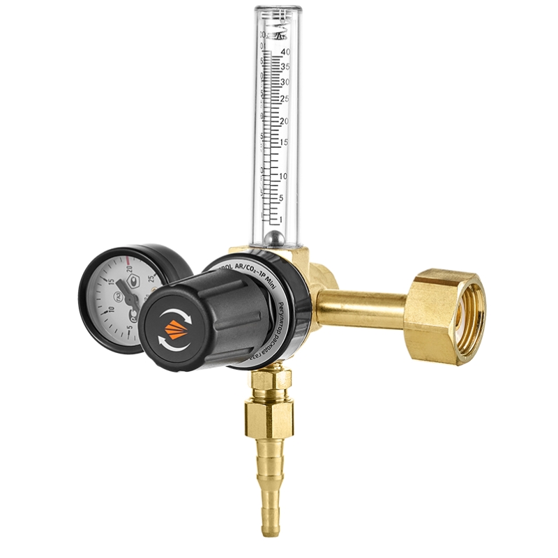 Регулятор расхода газа универсальный Сварог PRO CONTROL 00000101804 двухступенчатый ARCO2 1Р Mini манометр с проверкой 3026₽